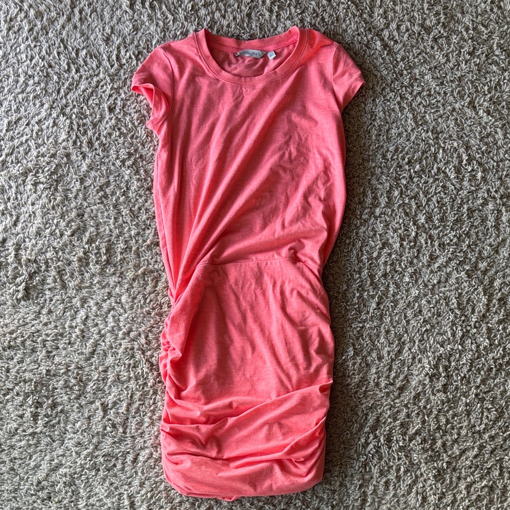Athleta Ruched T-Shirt Dress